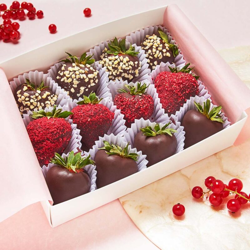 Fresas con chocolate pasion healthy