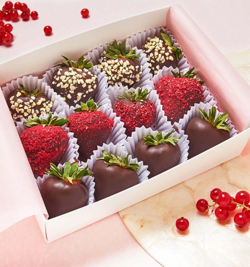 Fresas con chocolate pasion healthy