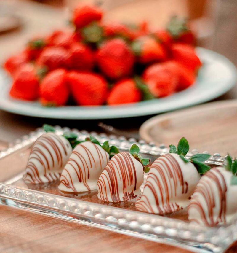 FRESAS CON CHOCOLATE