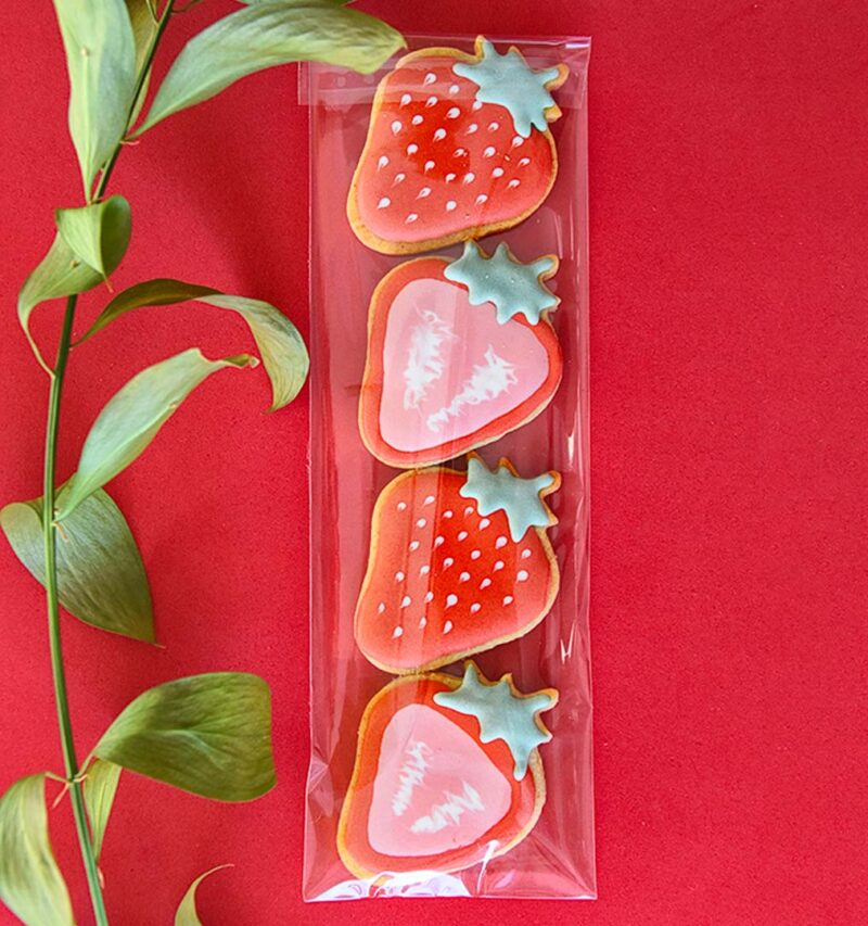 Galletas artesanales fresas