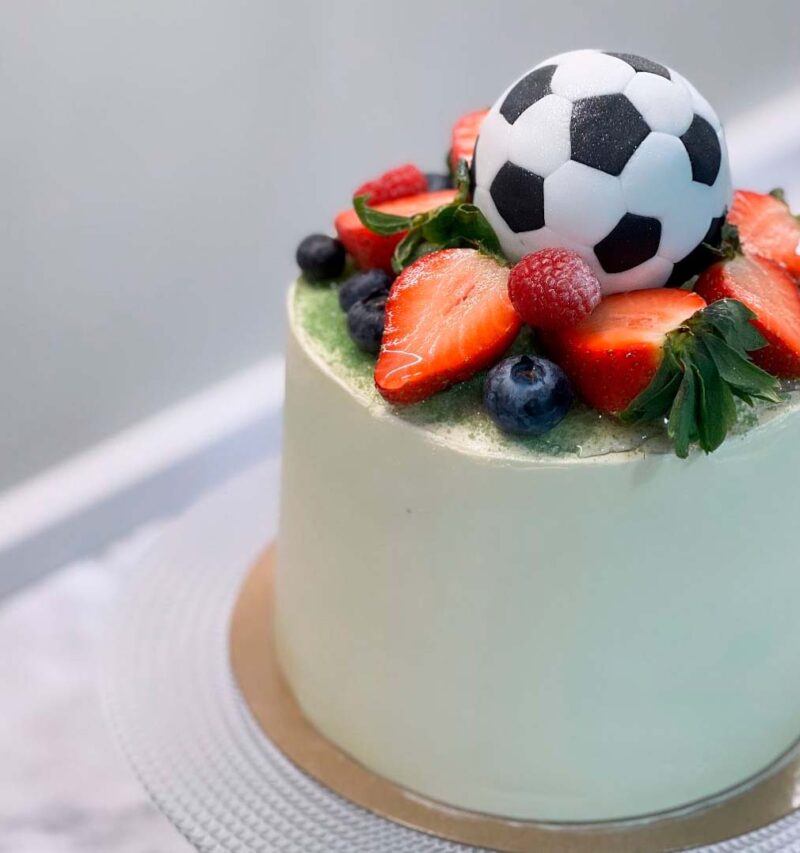 tartas diseno torta futbol